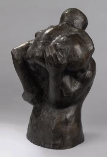 Käthe Kollwitz - Mutter mit Kind über der Schulter (Die Darbietung)