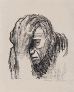 Käthe Kollwitz - Nachdenkende Frau