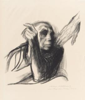 Käthe Kollwitz - Ruf des Todes.