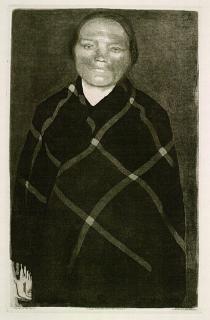 Käthe Kollwitz - Schwangere Frau