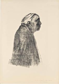 Käthe Kollwitz - Selbstbildnis Im Profil Nach Rechts