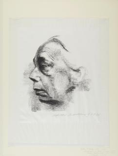 Käthe Kollwitz - Selbstbildnis Im Profil