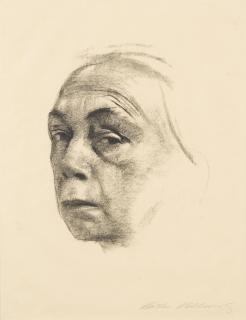 Käthe Kollwitz - Self-portrait (Selbstbildnis)