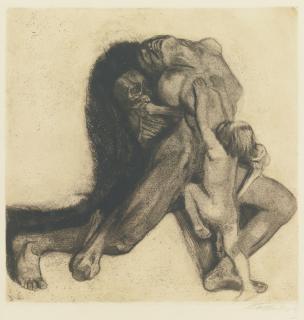 Käthe Kollwitz - Tod Und Frau (K. 107 V.A)