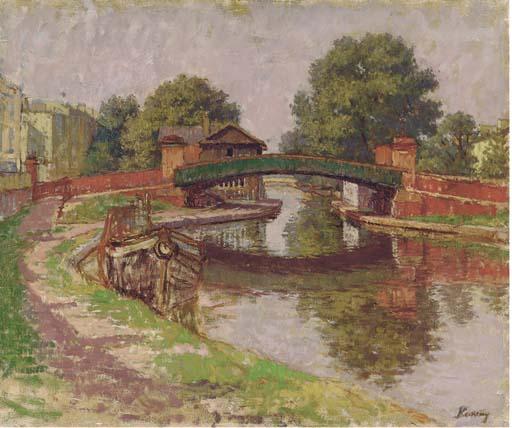 Kalman Kemeny - Bridge, Regent\'S Canal