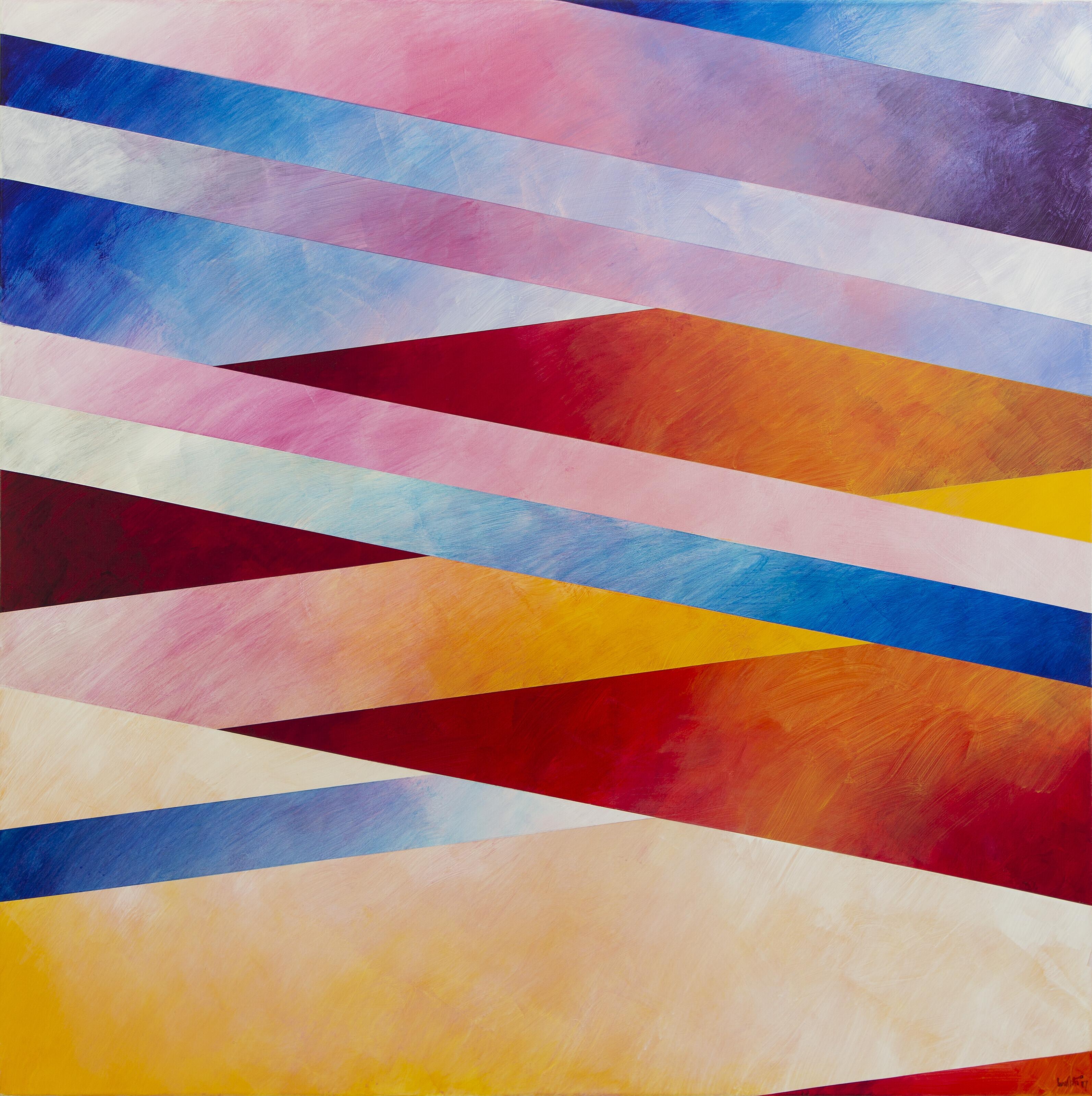 Kamal Boullata - Angelus II-I