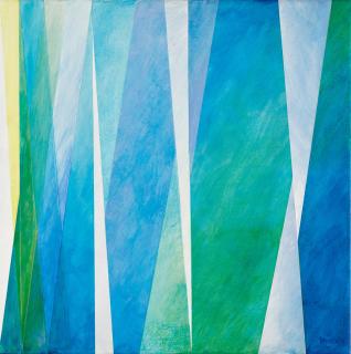 Kamal Boullata - Bilqis Study 1