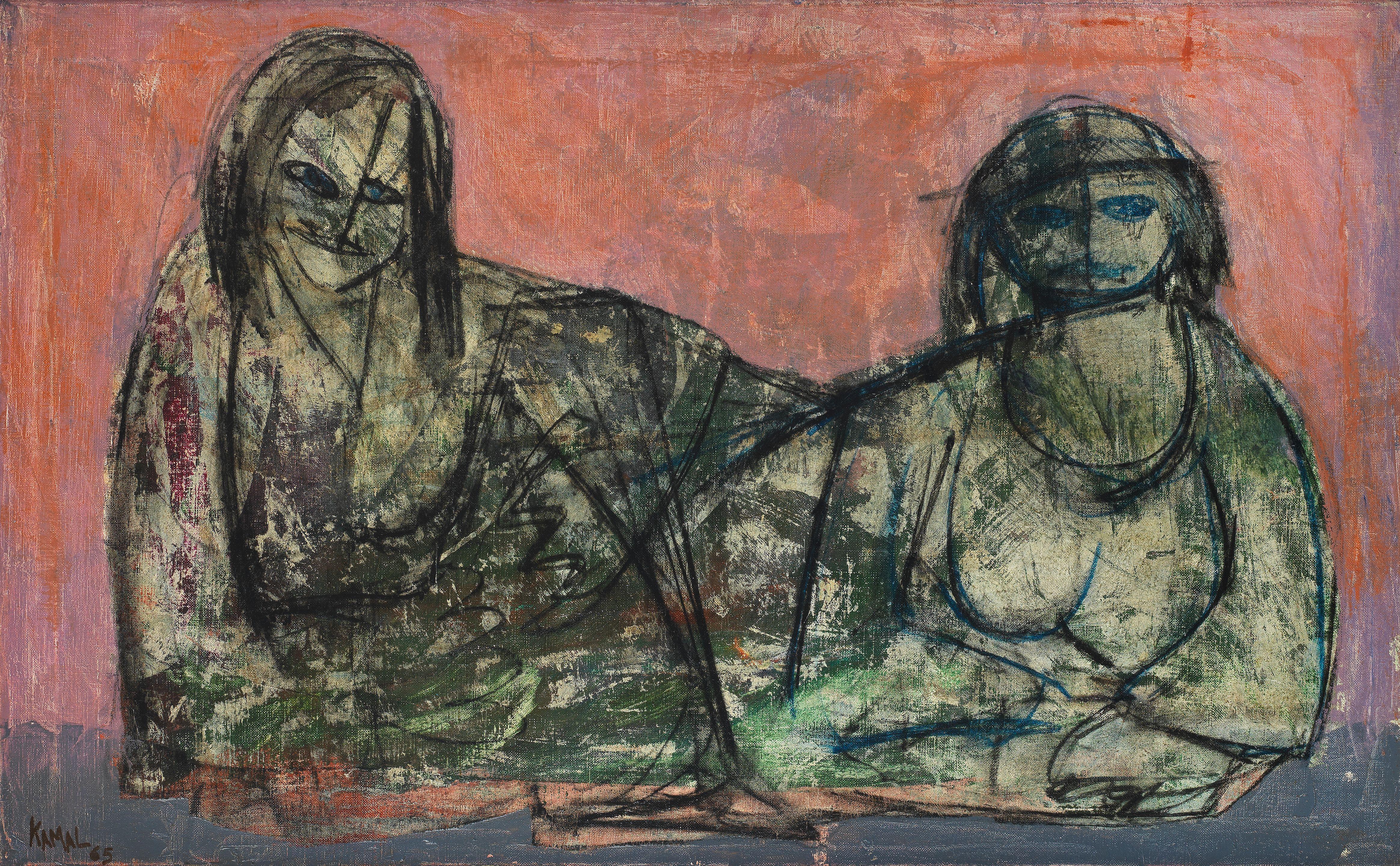 Kamal Youssef - Two Figures