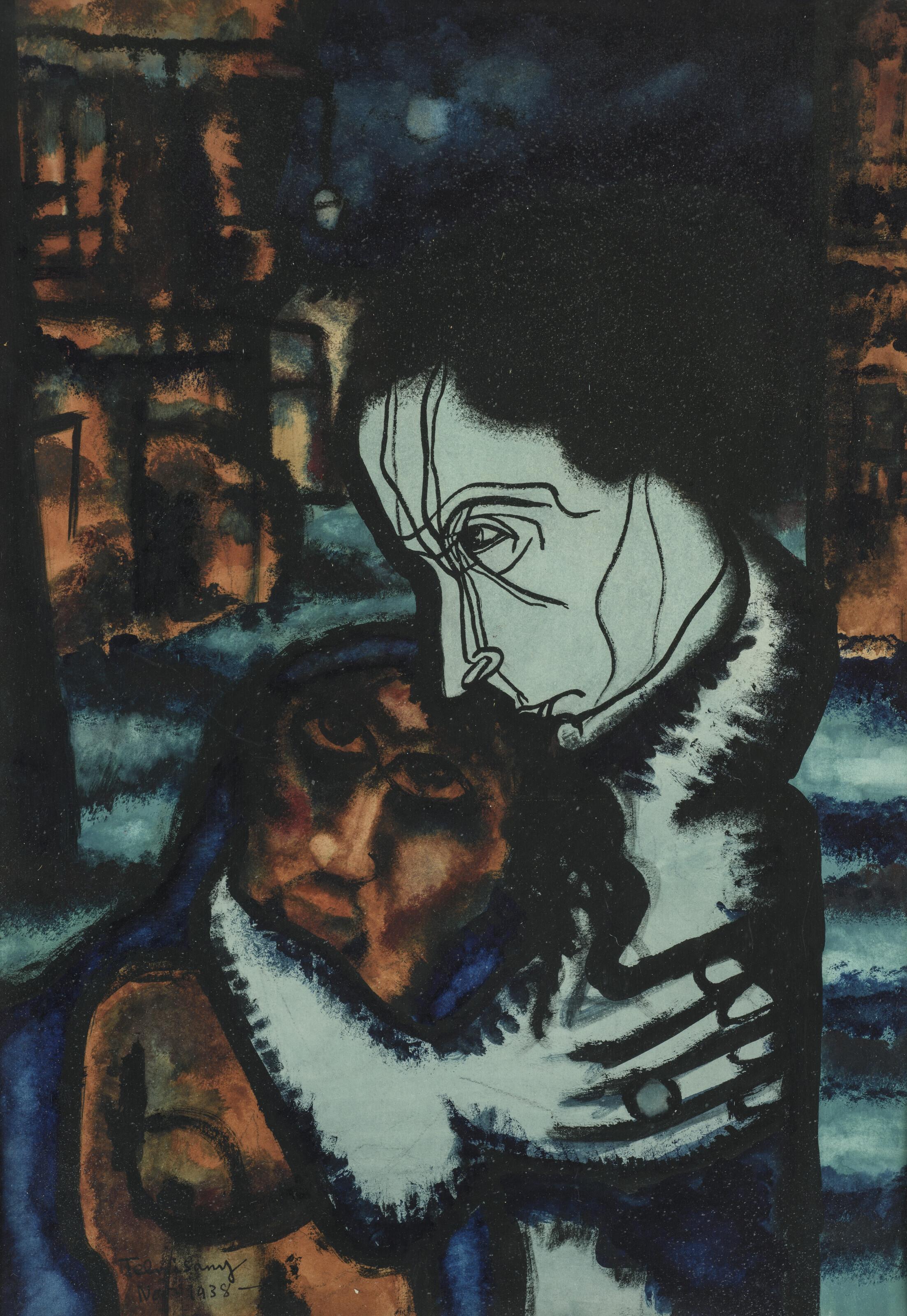 Kamel El Telmissany - Portrait of Albert Cossery