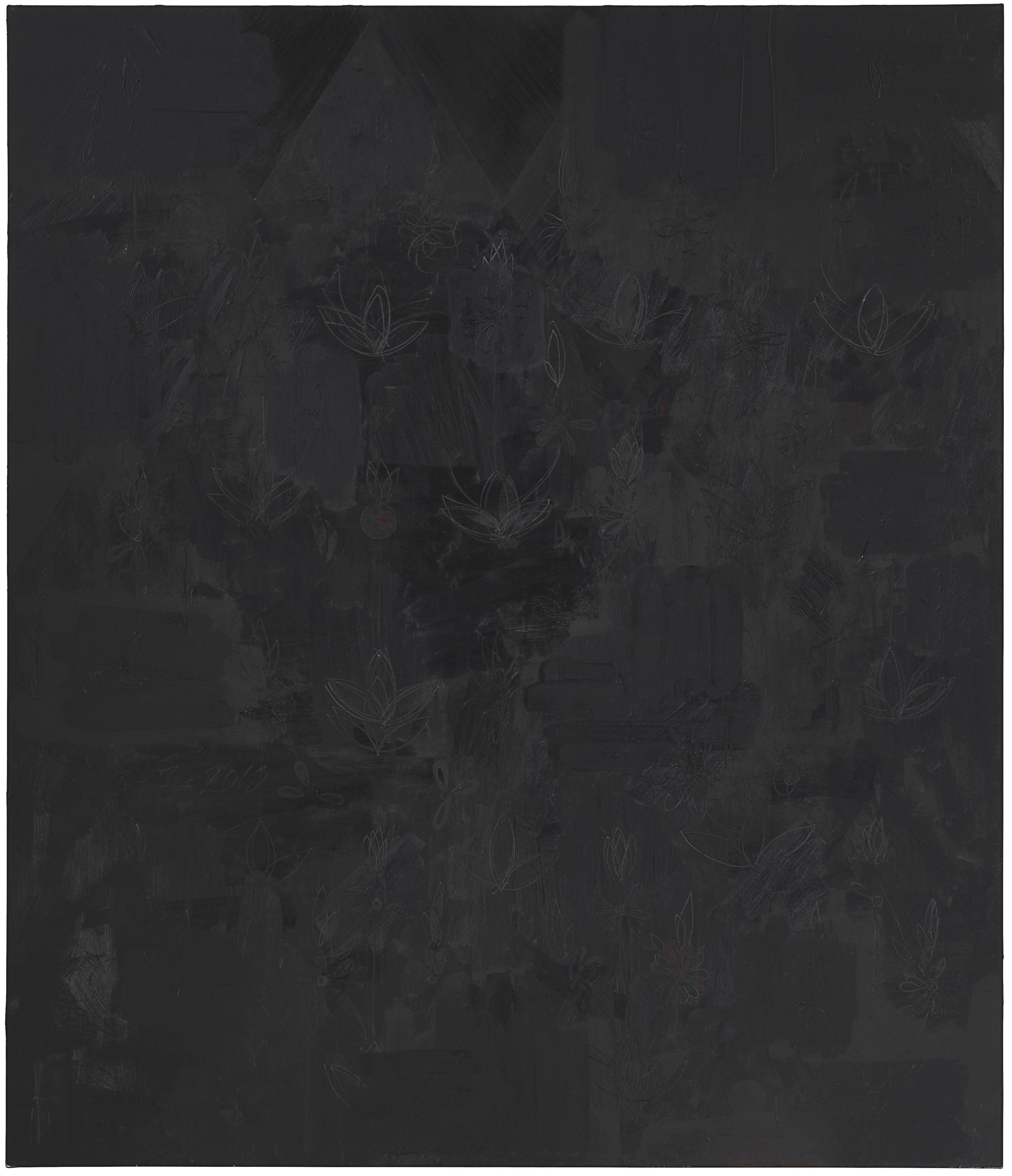 Kamrooz Aram - Untitled (Palimpsest #20)
