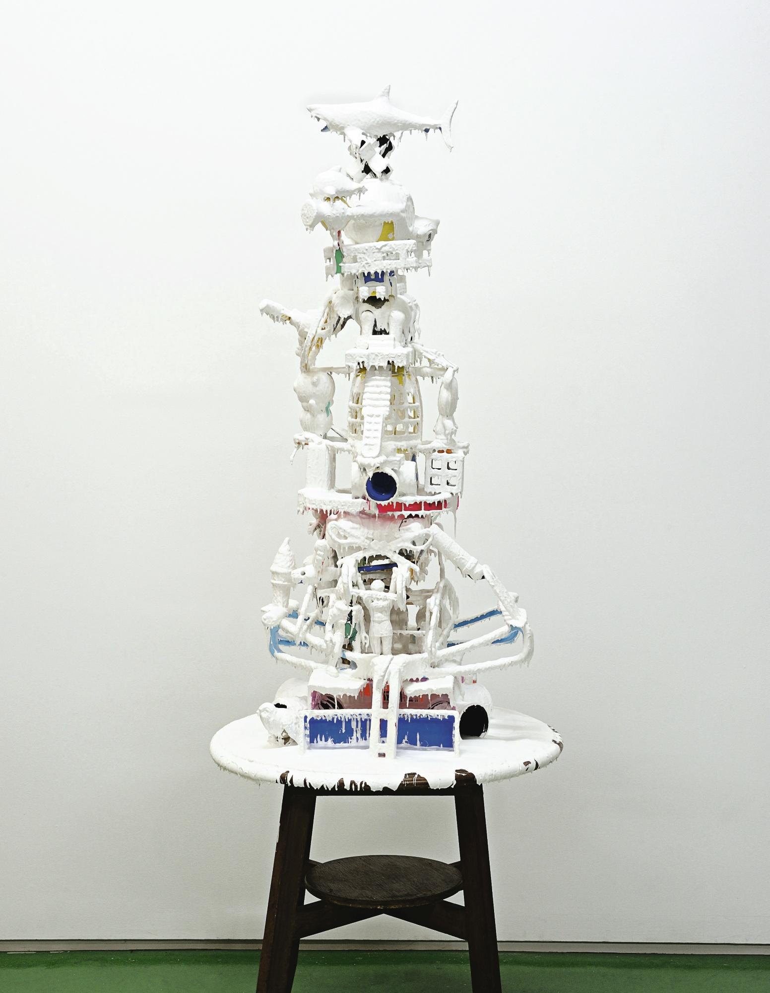 Kaneuji Teppei - White Discharge (Built-Up Objects No.19)