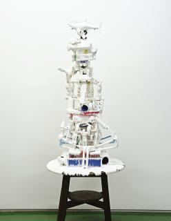 Kaneuji Teppei - White Discharge (Built-Up Objects No.19)