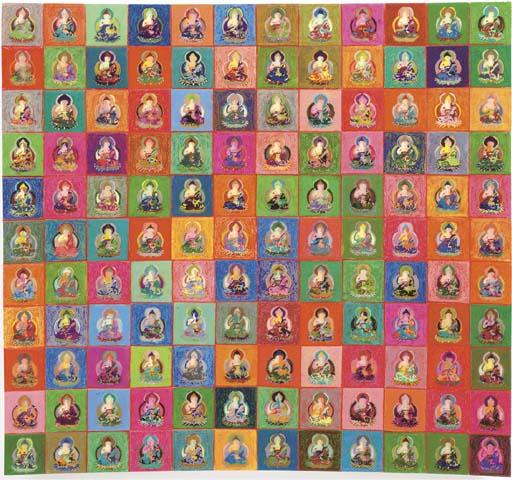 Kang Ik-Joong - Happy Buddha 07102-2000