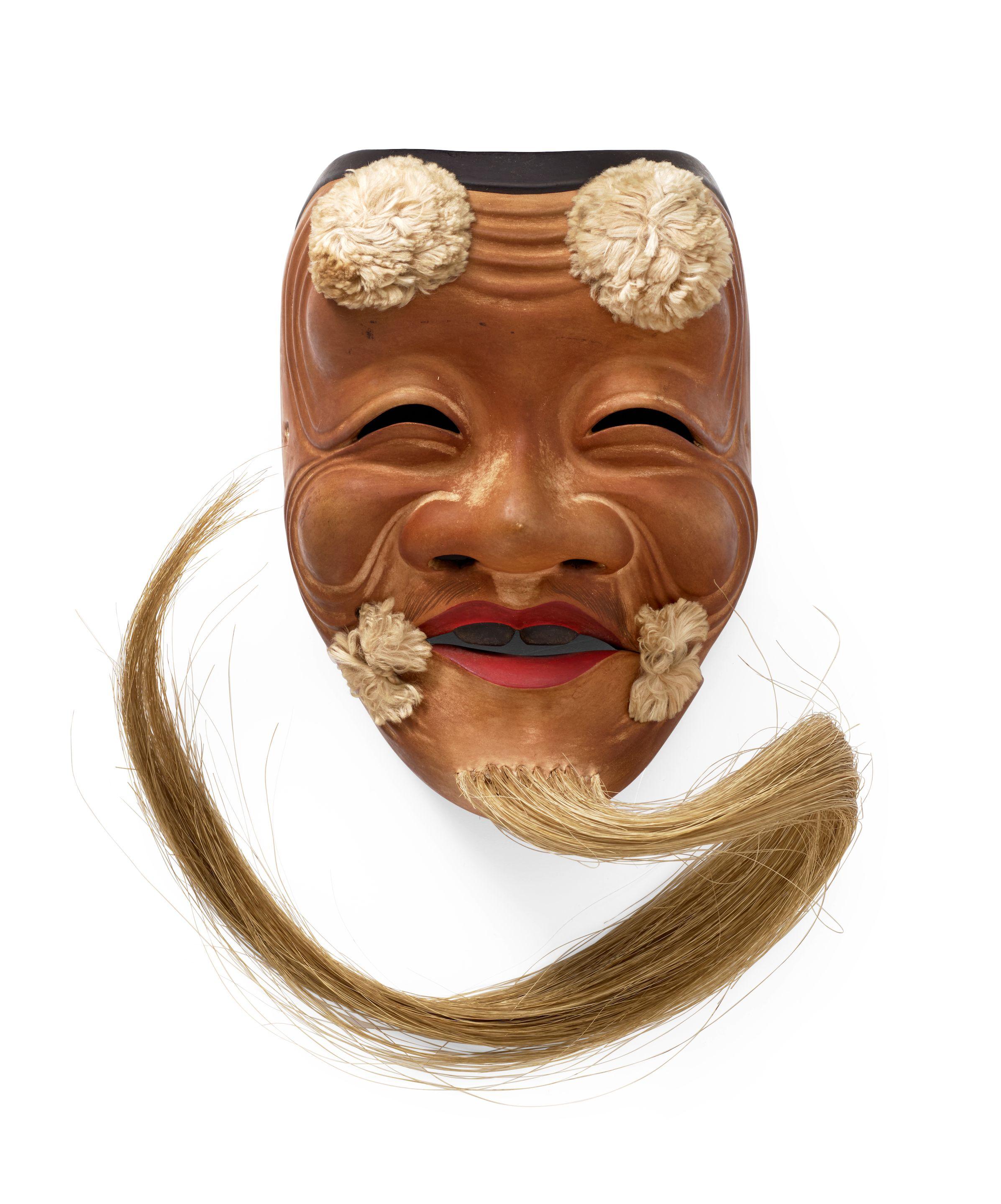 Kano Tessai - A Noh Mask Of Okina