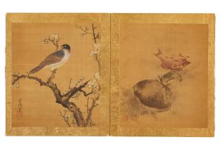 Kano Tsunenobu - Birds, flowers, fish, and insects