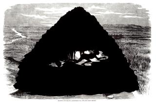 Kara Walker - Foote\'s Gun-Boats Ascending to Attack Fort Henry (from Harper\'s Pictorial History of the Civil War (Annotated)), 2005