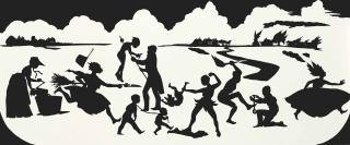 Kara Walker - Study for White Riot
