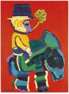 Karel Appel - A Donkey Too Gentle For The Cruel Children