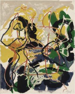 Karel Appel - Abstract Composition