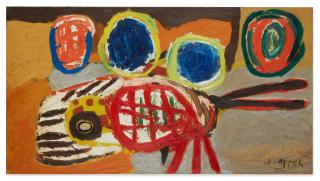 Karel Appel - Animal Et Fleurs