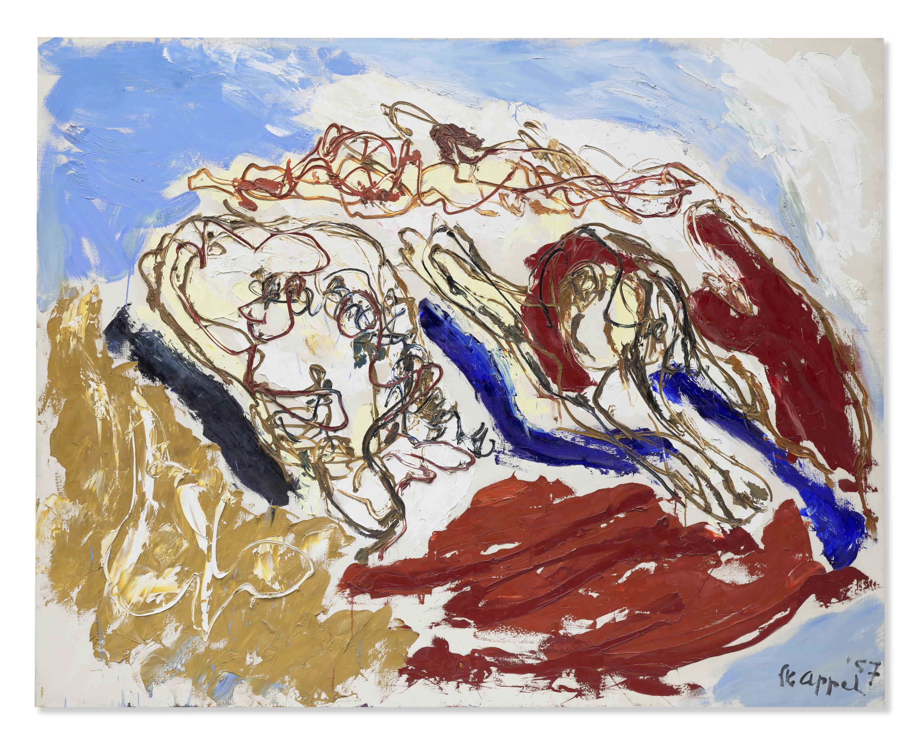 Karel Appel - Beach life