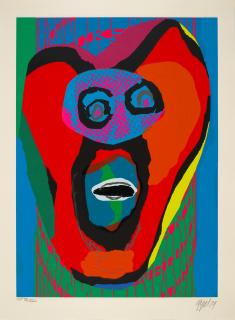 Karel Appel - Bedized Pudding, Canadian Suite (6 works)