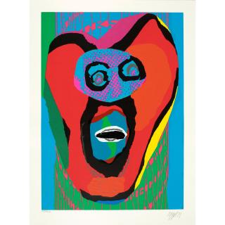 Karel Appel - Bedized Pudding Canadian Suite (6 works)