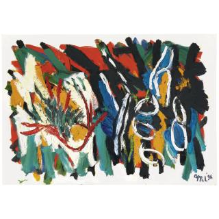 Karel Appel - Birth Of A Landscape 17