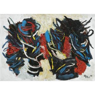 Karel Appel - Birth Of A Landscape #4
