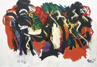Karel Appel - Birth Of Landscape #7