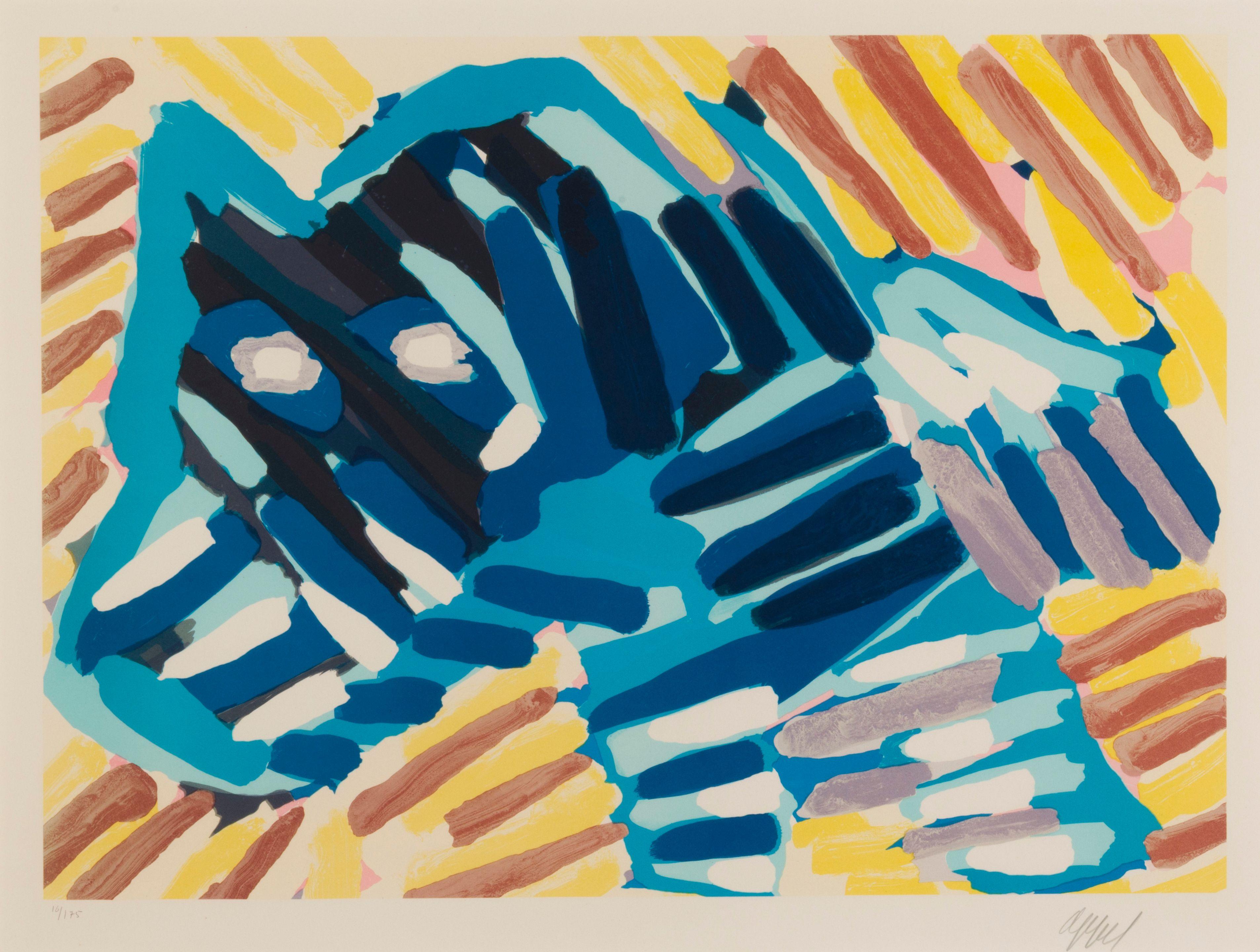 Karel Appel - Bull dog, 1979