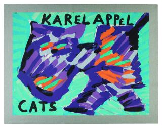 Karel Appel - Cats