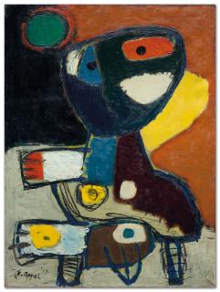Karel Appel - Child With Green Ball