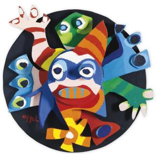 Karel Appel - Circus Series: Wizzard