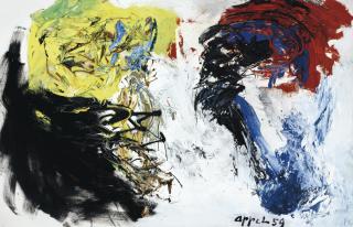 Karel Appel - Deux Mondes