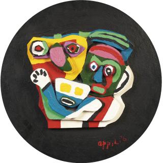 Karel Appel - Deux Personnages