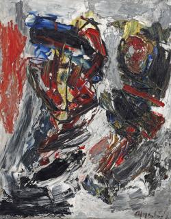 Karel Appel - Deux Têtes (Two Heads)
