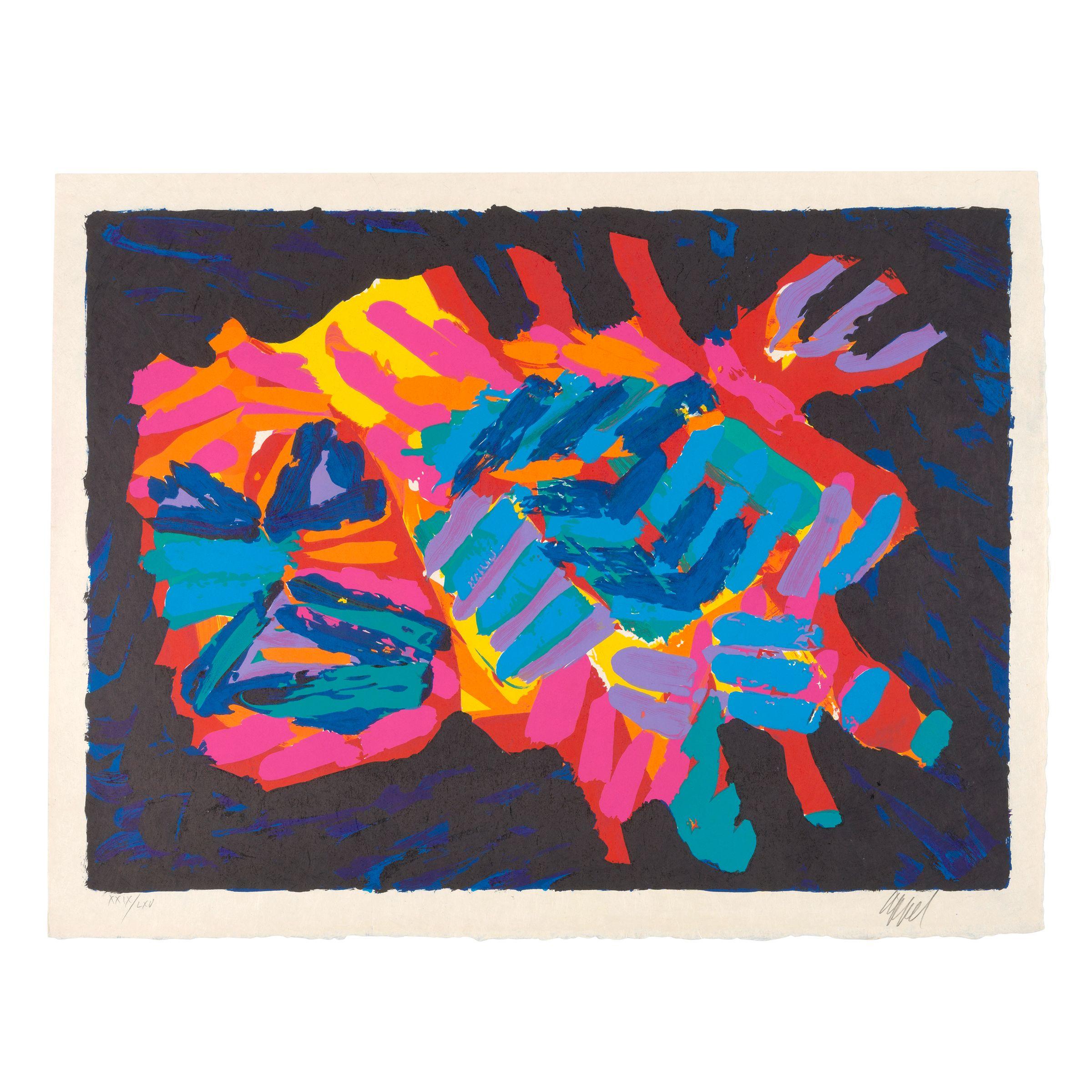 Karel Appel - Devil Cat, from Cats