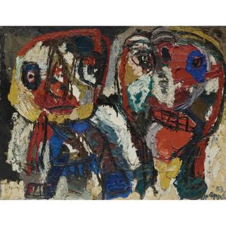 Karel Appel - Femme Et Enfante