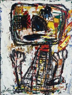 Karel Appel - Fille En Pleurs