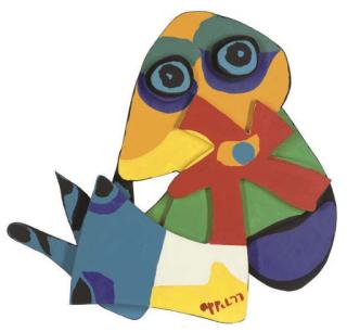 Karel Appel - Grenouille