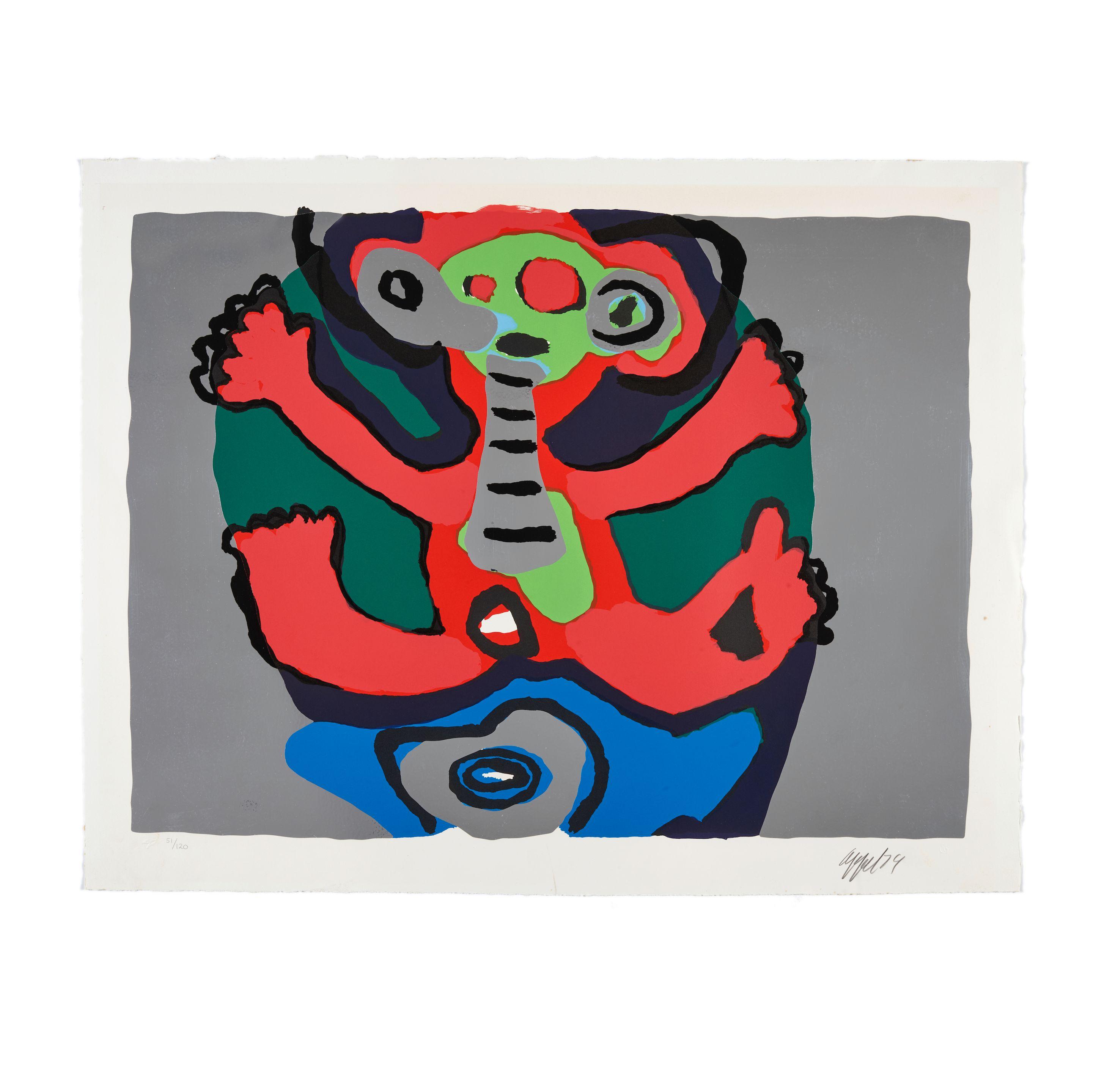 Karel Appel - Happy Meeting