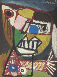 Karel Appel - Head