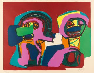 Karel Appel - „Jules et Madame“.