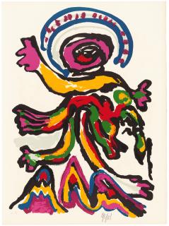 Karel Appel - Kenneth White - Tantrika 2