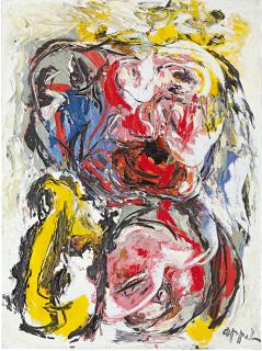 Karel Appel - Le Visage