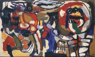 Karel Appel - L\'exode - le monde floral