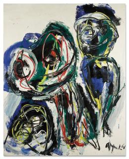 Karel Appel - Little Mushroom Men