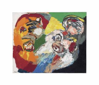 Karel  Appel - Lying Nude