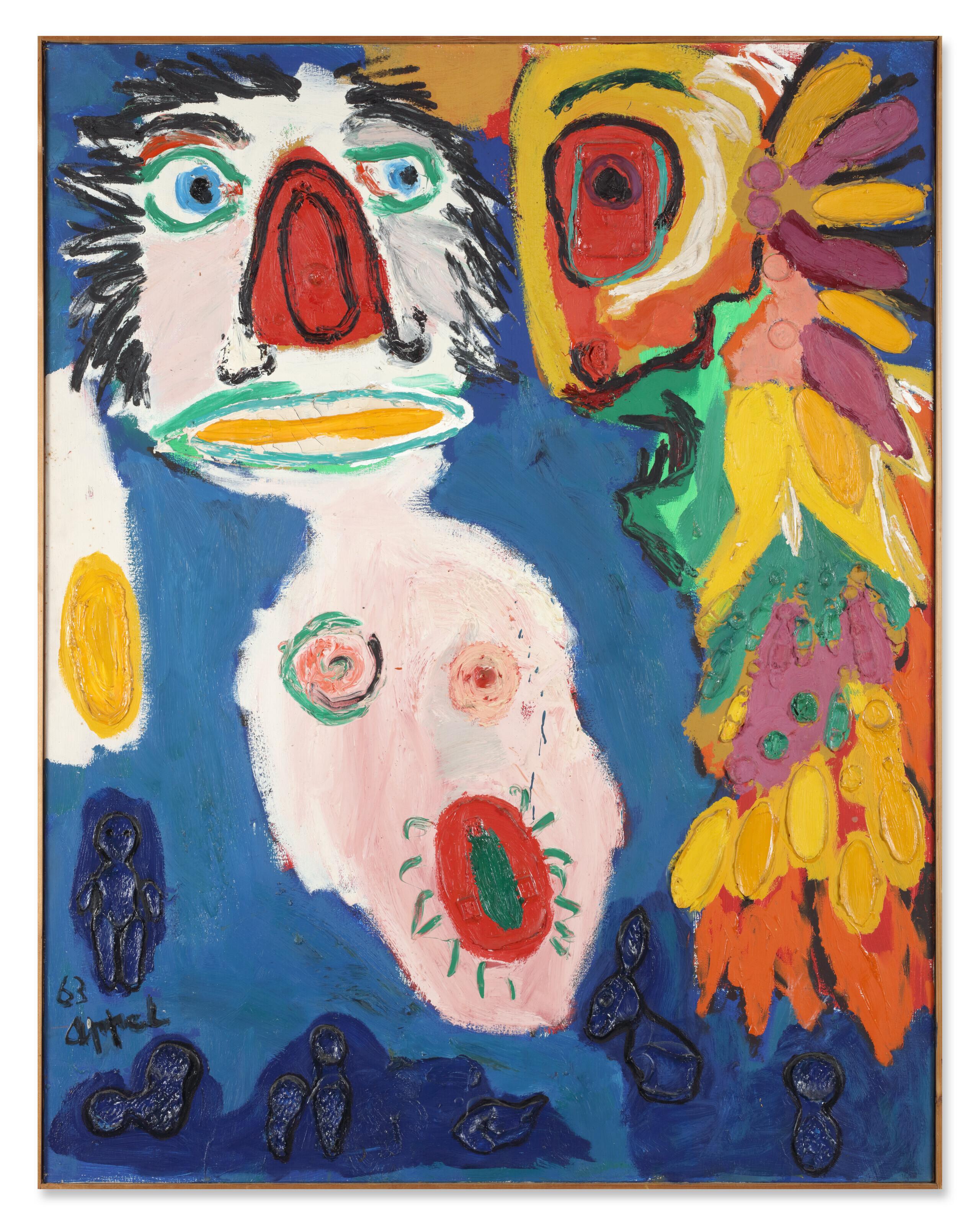 Karel Appel - Marry me again (Indian couple)